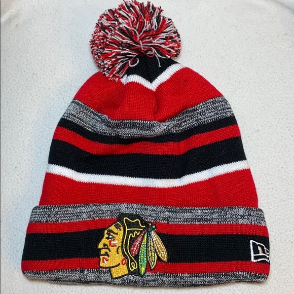 blackhawks stocking cap